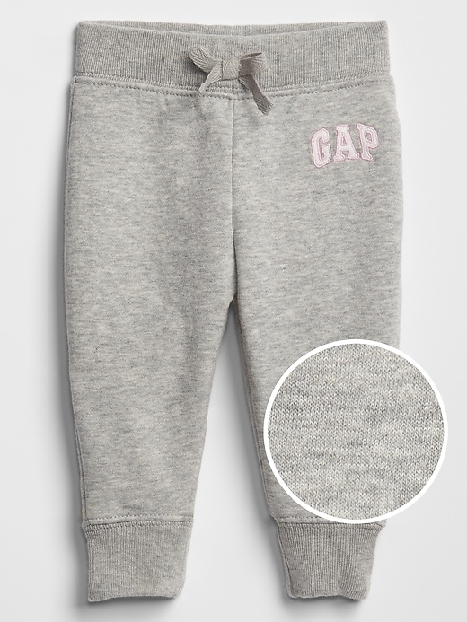 Image number 1 showing, babyGap Logo Pull-On Joggers