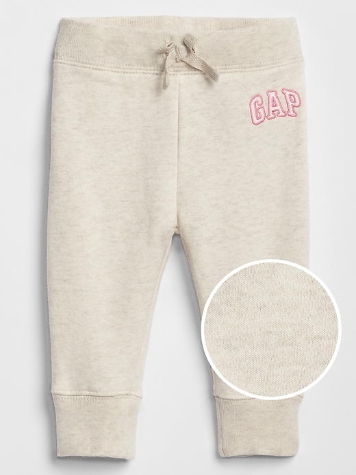 Image number 1 showing, babyGap Logo Pull-On Joggers