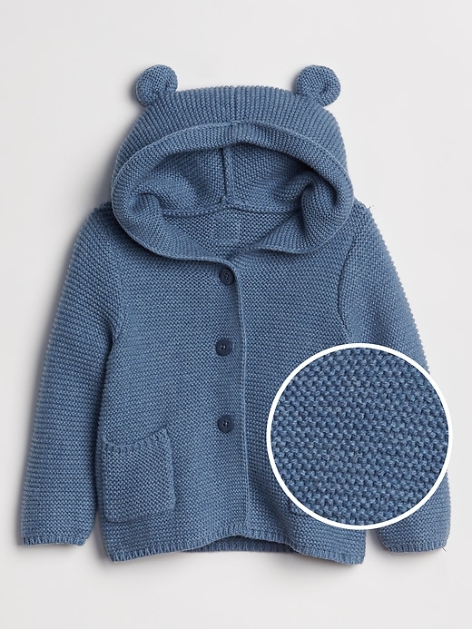 Image number 5 showing, Baby Bear Garter Cardigan