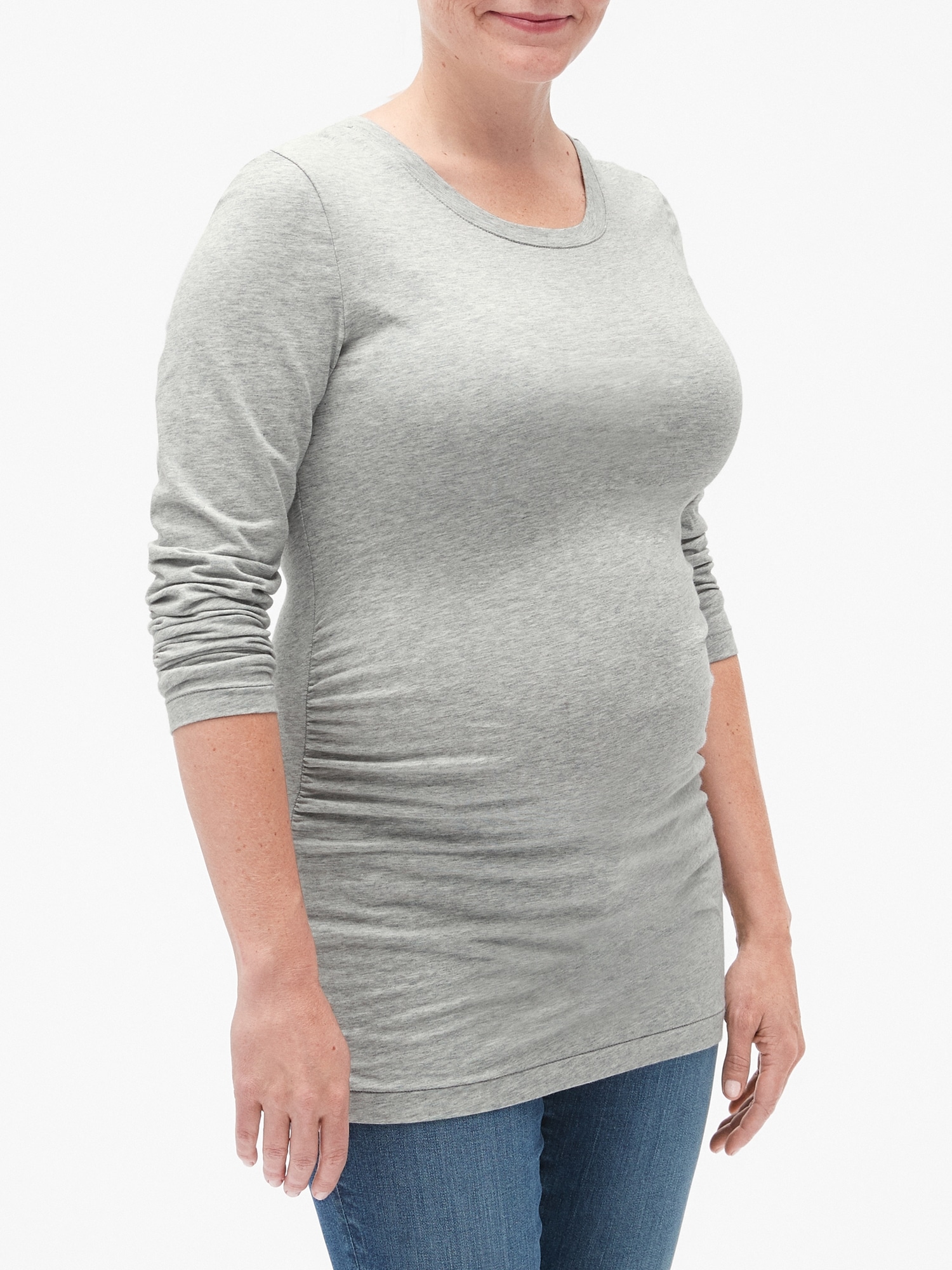 gap pure body long sleeve tee
