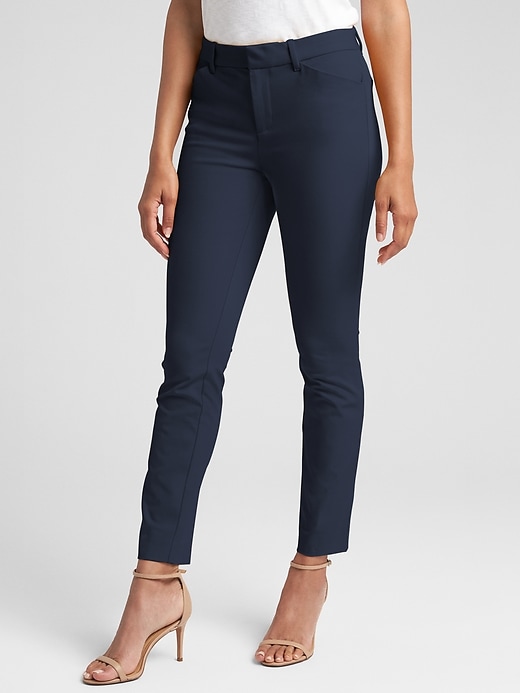 gap bi stretch skinny ankle pants