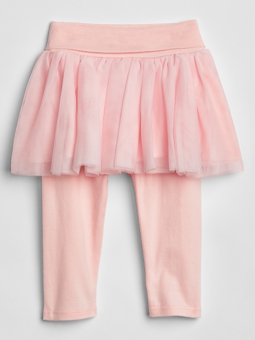 View large product image 1 of 1. Baby Tulle Skirt Legging Duo