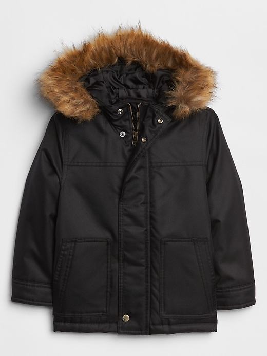 Image number 1 showing, Kids Fur-Trim Parka