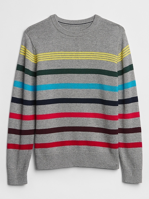 View large product image 1 of 1. Kids Crazy Stripe Sweater