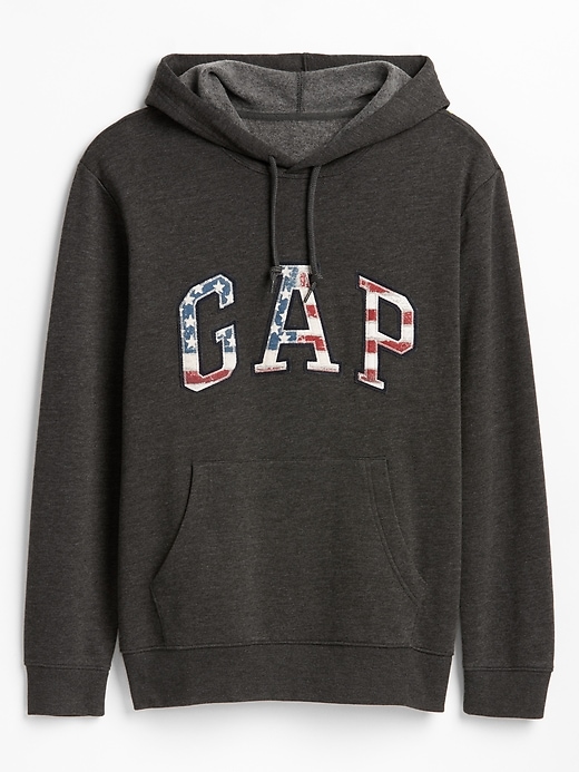 Image number 3 showing, Flag Gap Logo Hoodie