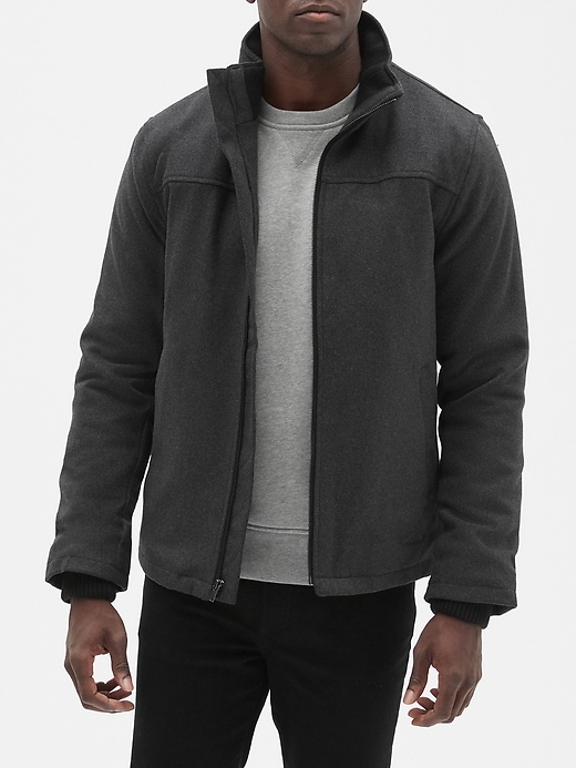 Image number 1 showing, Wool Blend Jacket