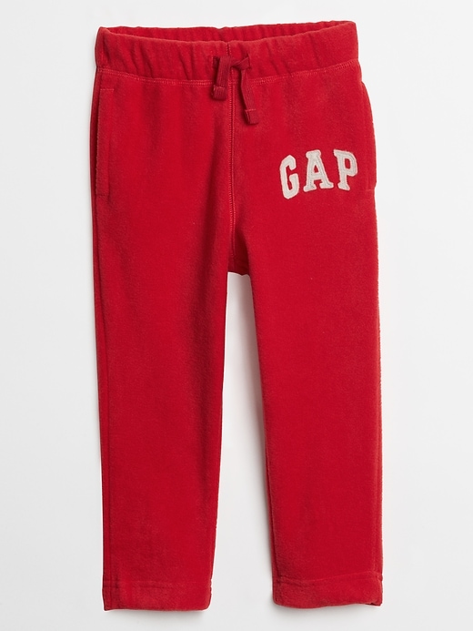 View large product image 1 of 1. Fleece Gap Logo Joggers