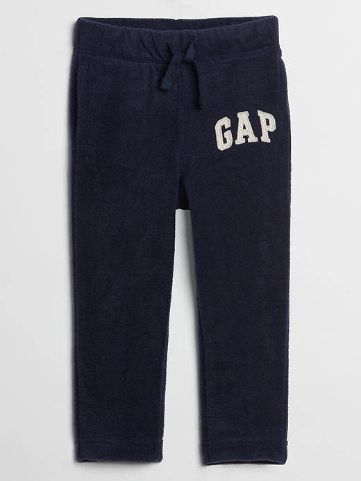 View large product image 1 of 1. Fleece Gap Logo Joggers