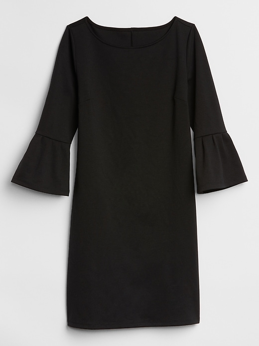 Image number 3 showing, Bell-Sleeve Dress in Ponte