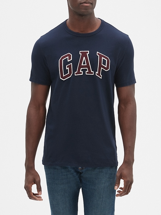 Image number 1 showing, Embroidered Gap Logo T-Shirt In Jersey