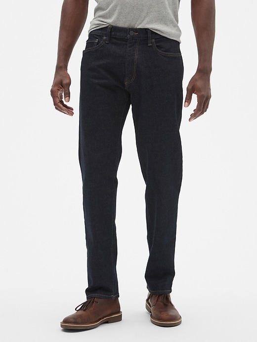 View large product image 1 of 3. Straight Fit Jeans with GapFlex