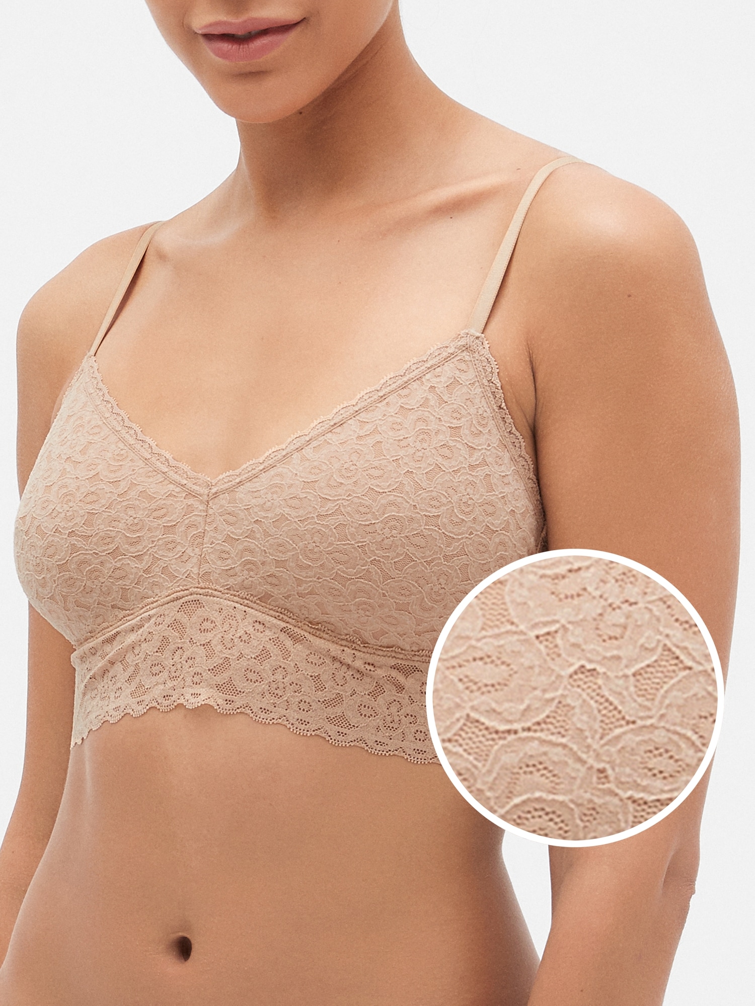 Gap Factory NWT Lace Pullover Bralette XS S $25