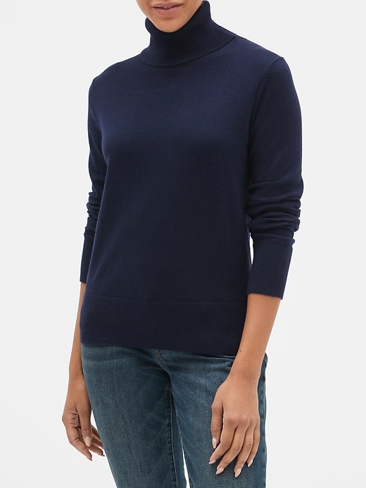 Image number 1 showing, Mockneck Pullover Sweater