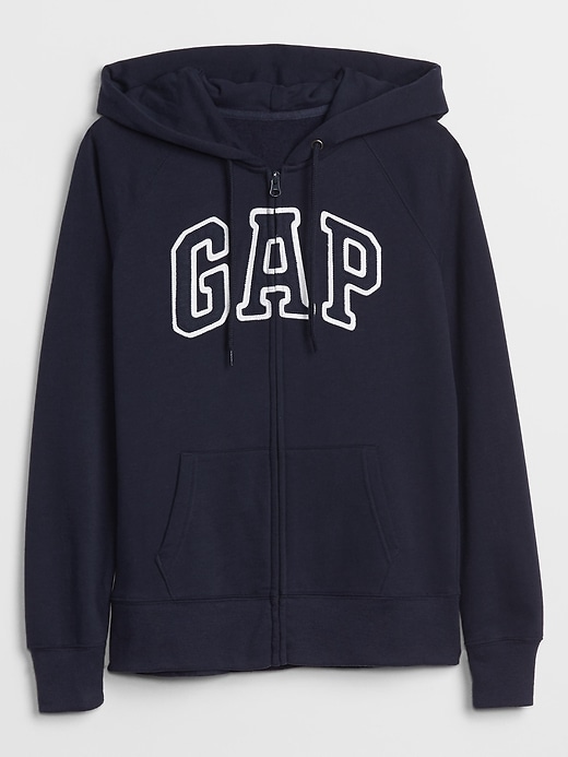 Skyldfølelse Havn ekskrementer Gap Logo Zip Hoodie | Gap Factory