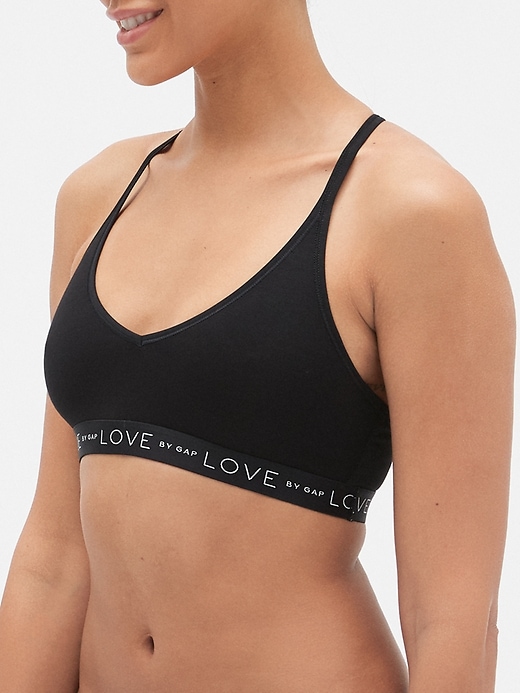 Image number 9 showing, Gap Logo Pullover Bra