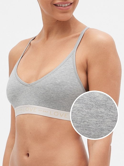 View large product image 1 of 1. Gap Logo Pullover Bra