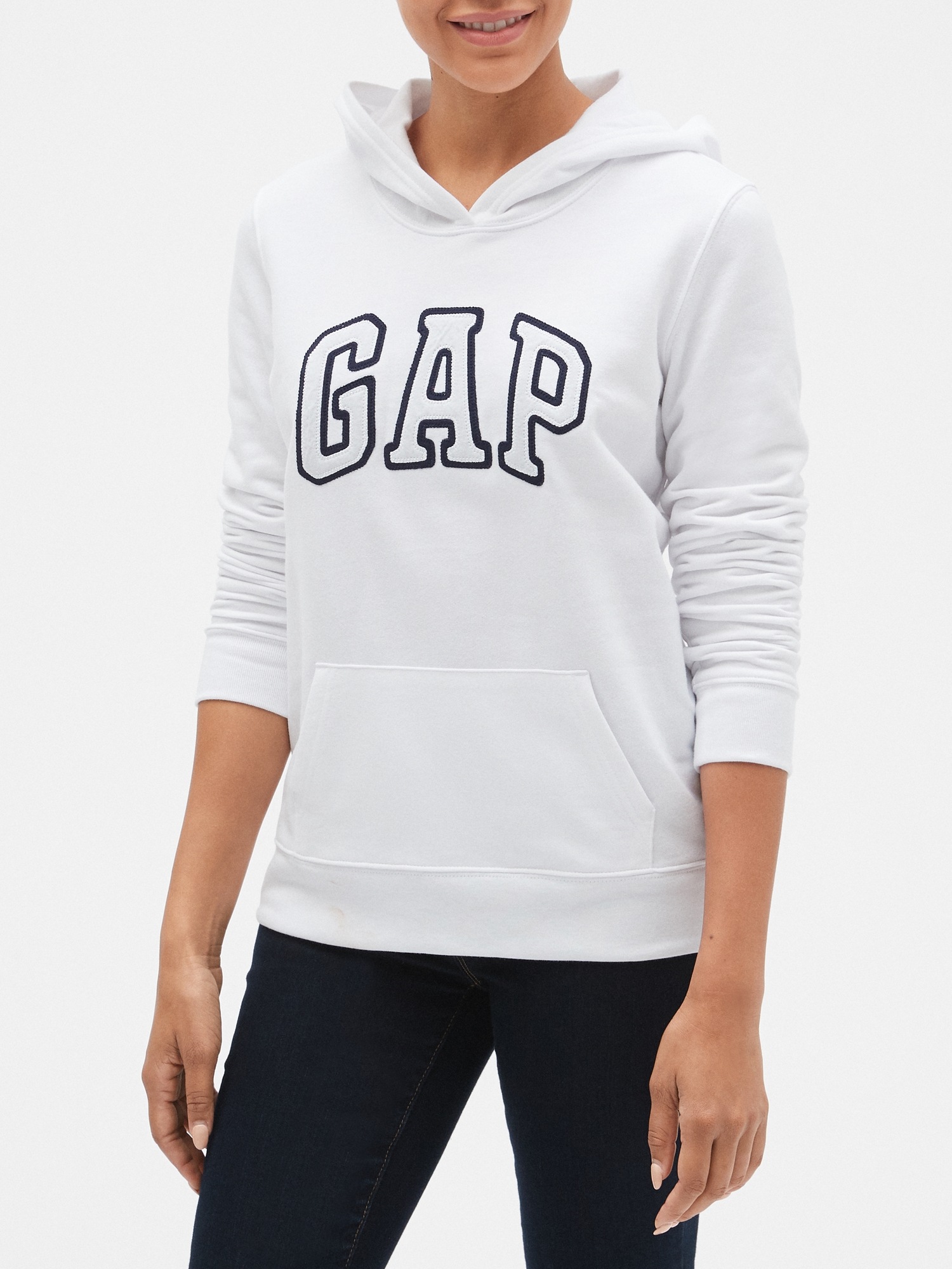 black and white gap hoodie