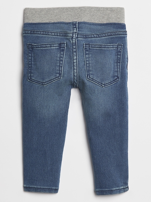 Baby Pull-On Slim Jeans With Washwell&#153