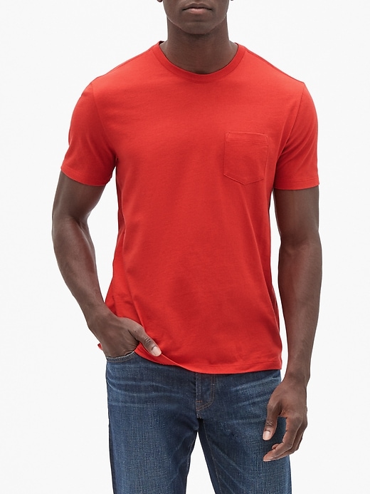 Image number 9 showing, Everyday Crewneck Pocket T-Shirt