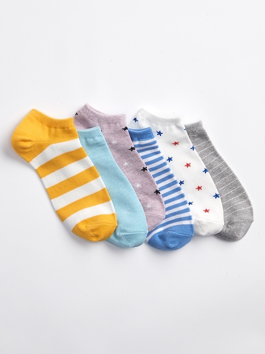 View large product image 1 of 1. Print Socks (6-Pack)