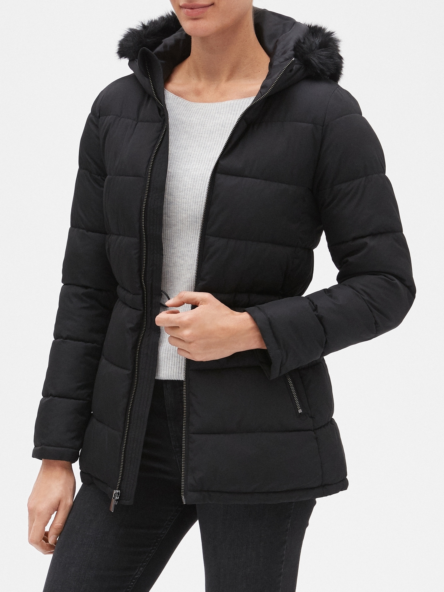 Gap factory puffer jacket discount