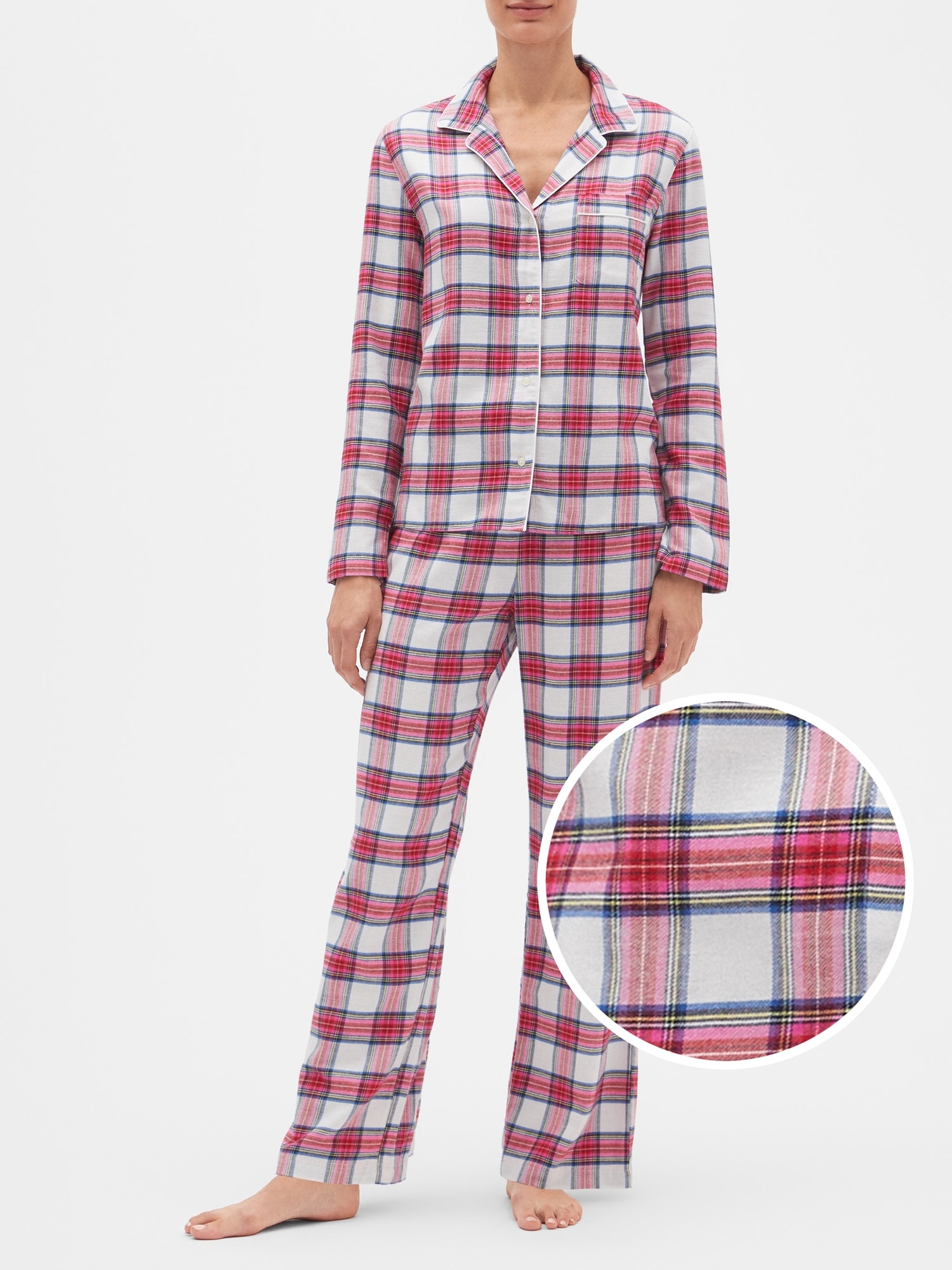 gap factory flannel pajamas