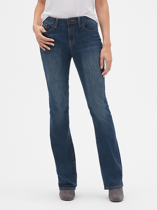 Image number 1 showing, Mid Rise Perfect Bootcut Jeans