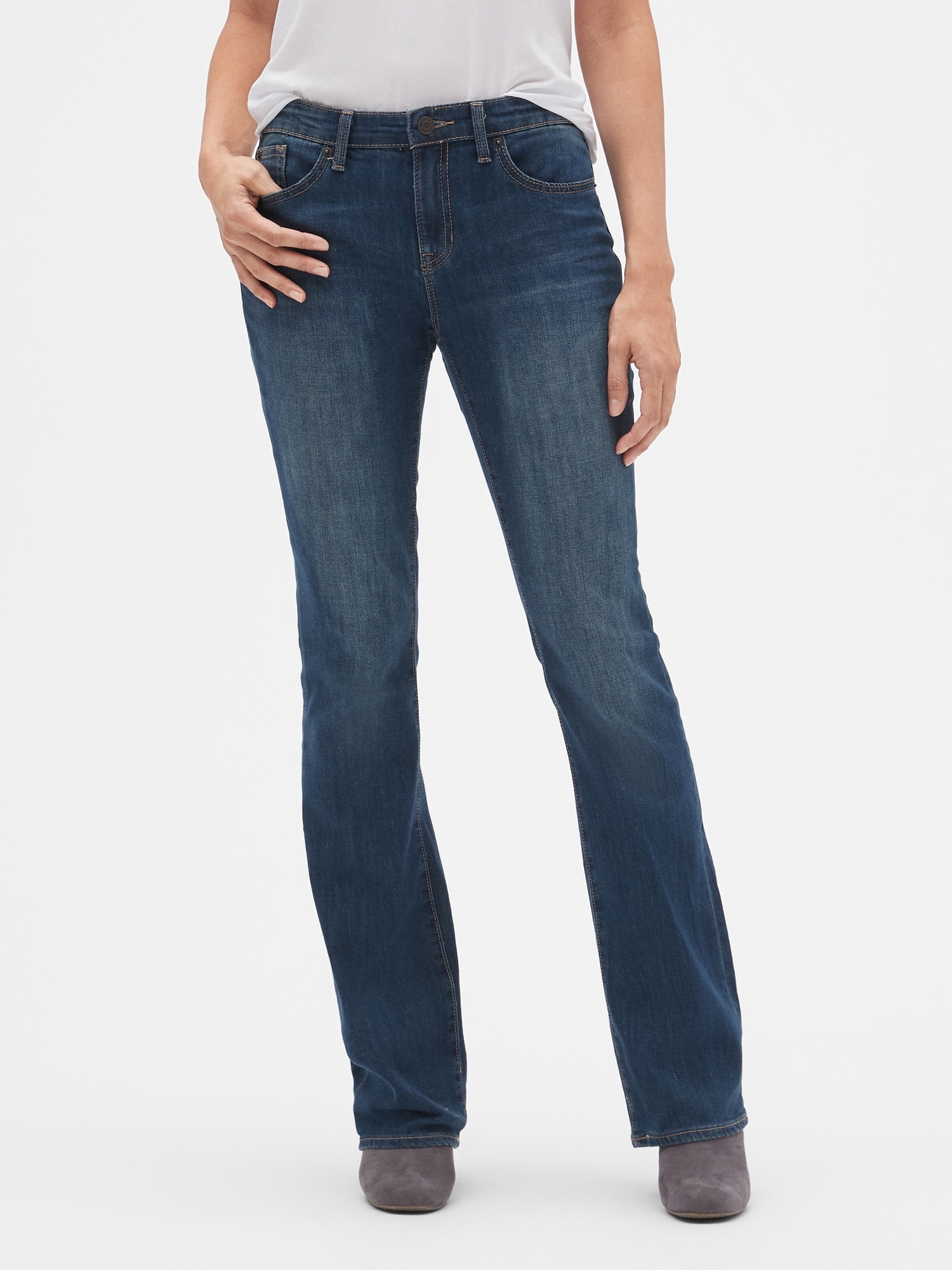 gap perfect boot cut jeans