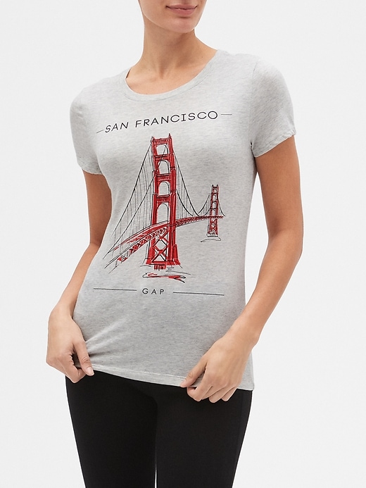 Image number 1 showing, Graphic T-Shirt in Jersey