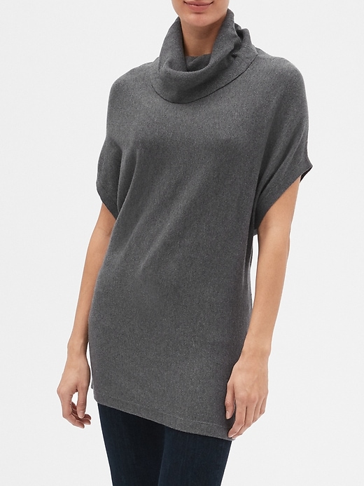 View large product image 1 of 1. Turtleneck Poncho