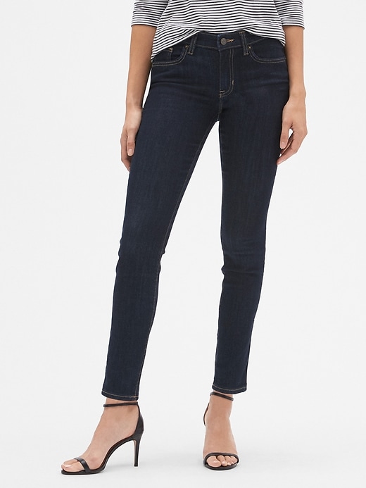 Image number 1 showing, Mid Rise Legging Jeans