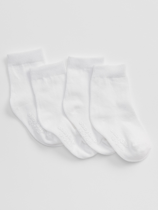 View large product image 1 of 1. babyGap Crew Socks (4-Pack)