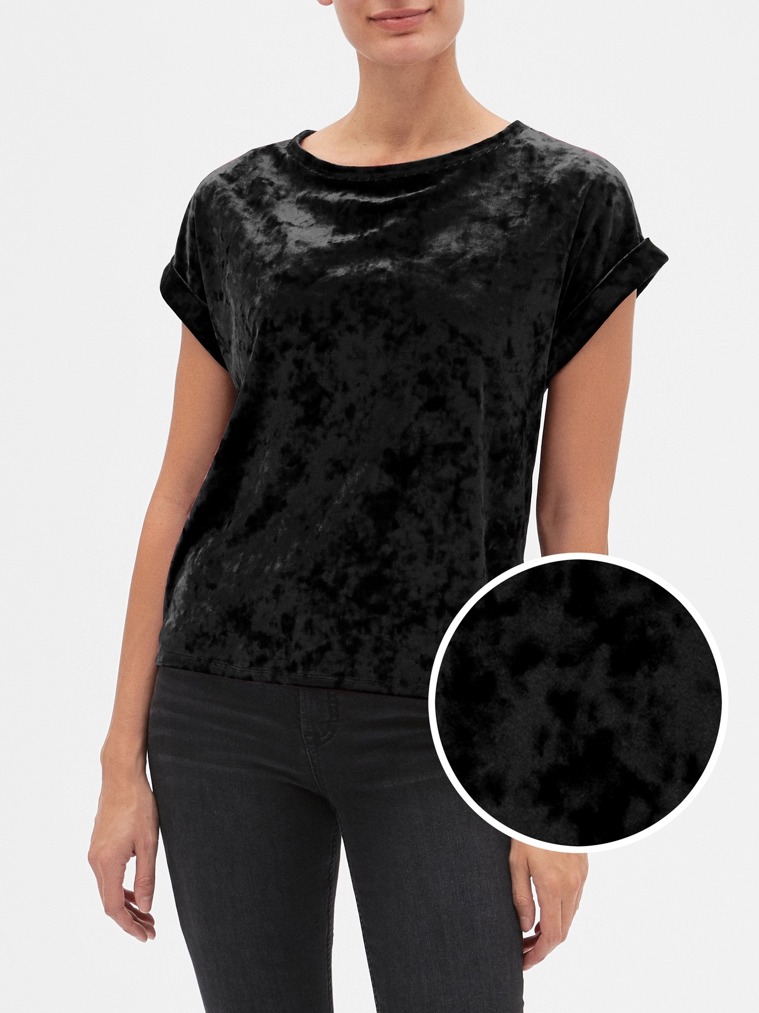 gap velvet shirt