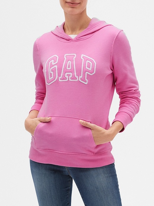 View large product image 1 of 1. Gap Logo Fleece Hoodie