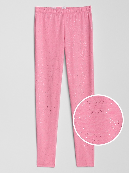View large product image 1 of 1. Kids Stretch Jersey Leggings