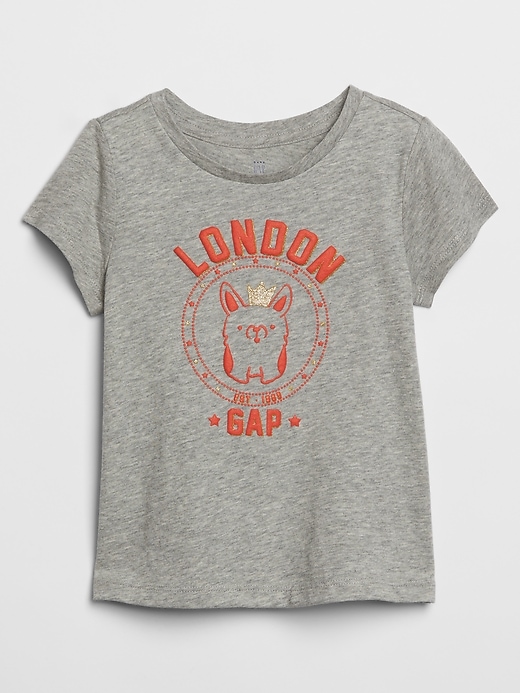 View large product image 1 of 1. Toddler City Graphic T-Shirt