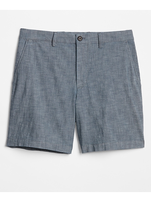Image number 3 showing, 7" Chambray Shorts