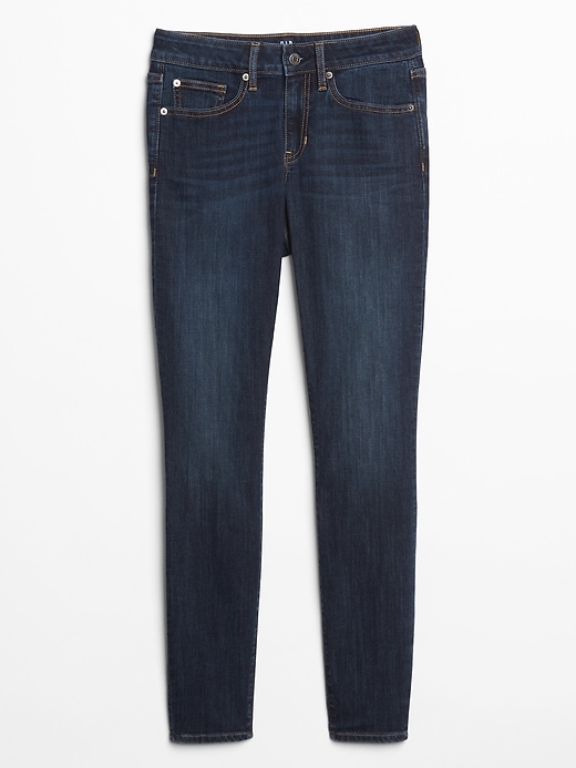 Image number 3 showing, Mid Rise Curvy Legging Skimmer Jeans