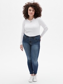 gap legging skimmer jeans review