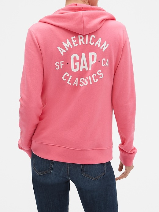 Image number 2 showing, Gap Logo Zip Hoodie Sweatshirt