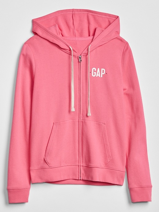 Image number 3 showing, Gap Logo Zip Hoodie Sweatshirt