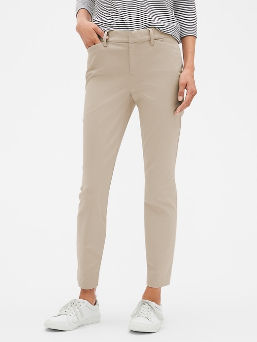 View large product image 1 of 1. Signature Skinny Ankle Khakis