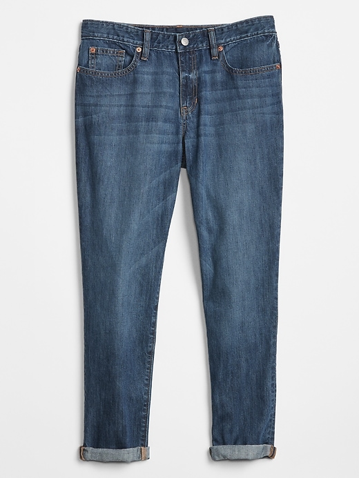 Image number 3 showing, Mid Rise Boyfriend Jeans