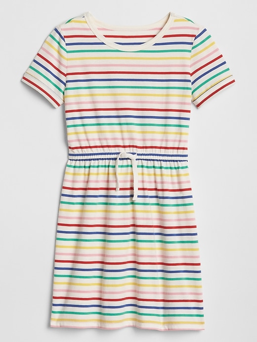 View large product image 1 of 1. Kids Stripe Knit Dress