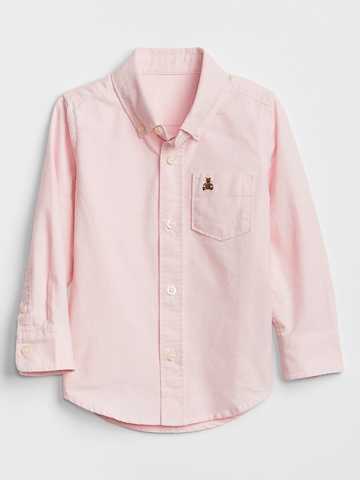 Toddler Oxford Long Sleeve Shirt Gap Factory