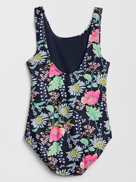 Image number 2 showing, Kids Floral Swim One-Piece