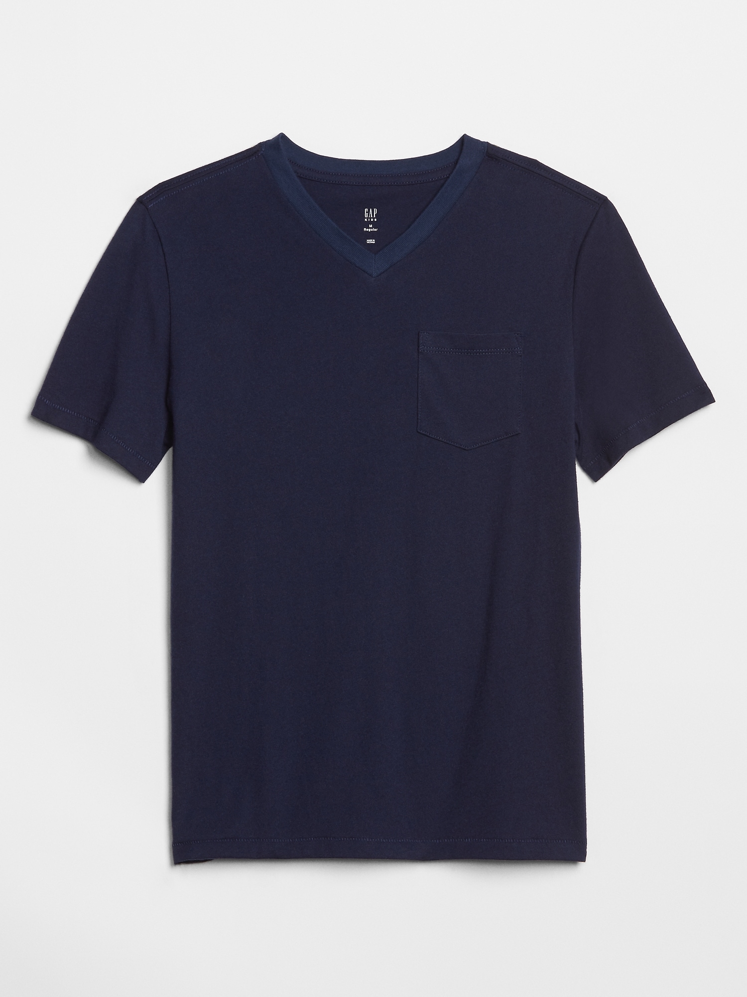 Kids V-Neck Pocket T-Shirt | Gap Factory