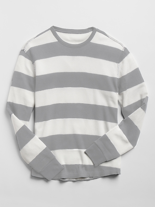 Image number 6 showing, Stripe Thermal T-Shirt