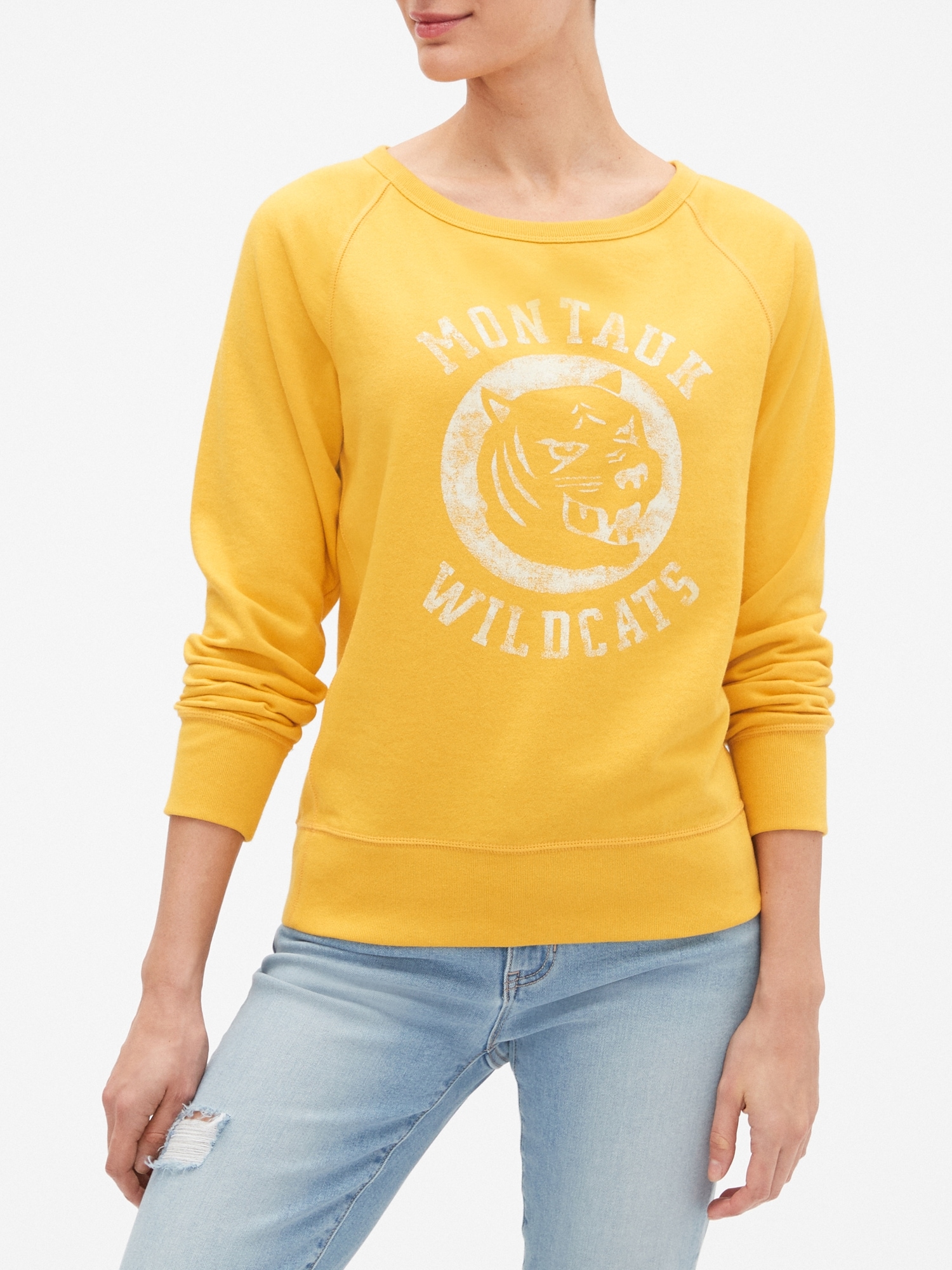 Vintage Soft Graphic Pullover Sweatshirt in French Terry Gap Factory