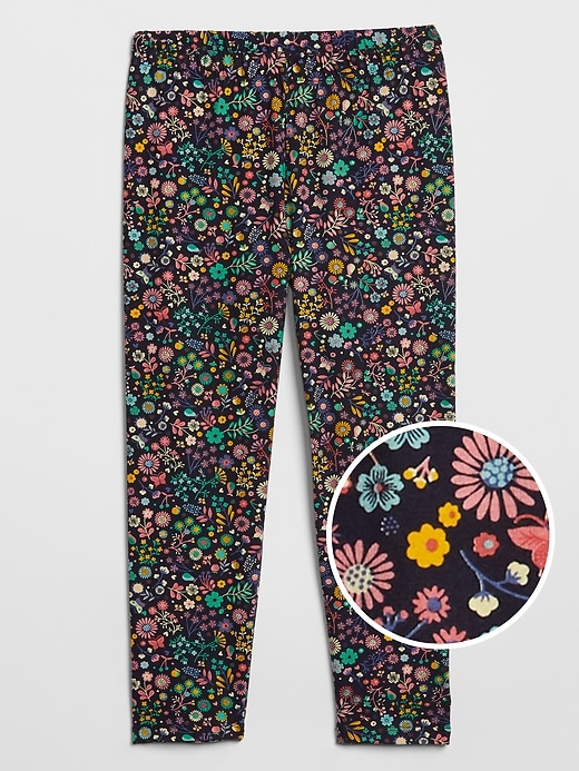 View large product image 1 of 1. Kids Print Cropped Leggings